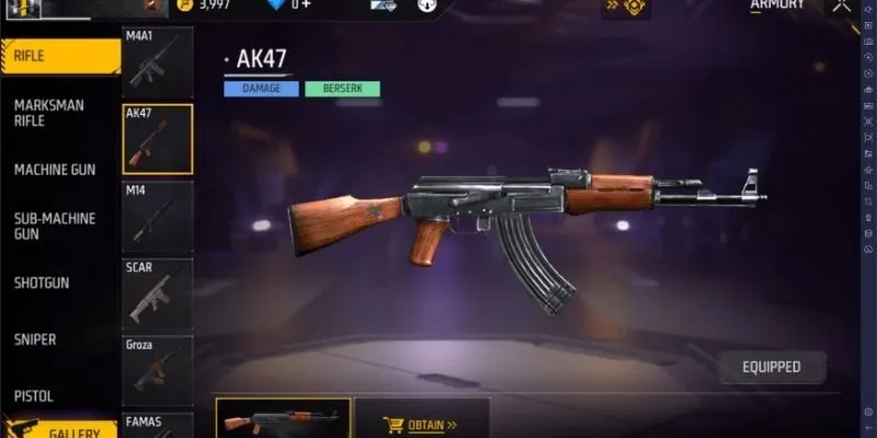 Khái quát sát thương AR và SMG
