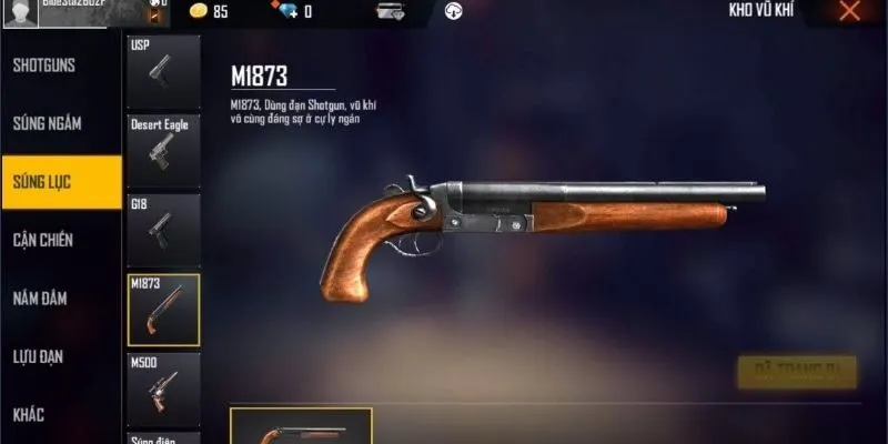 Các loại súng shotgun